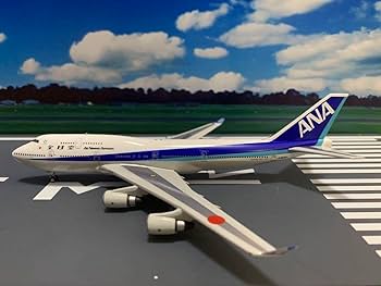 Amazon.co.jp: 1/400 ANA/全日空 ボーイング 747-400 漢字ロゴ